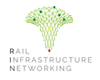 Rail Infrastructure Networking logo.