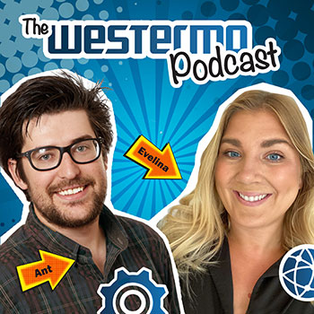 Westermo podcast cover art.