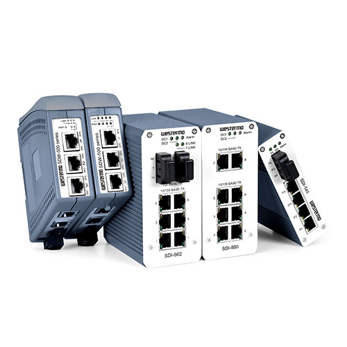 Unmanaged Industrial Ethernet Switches by Westermo.