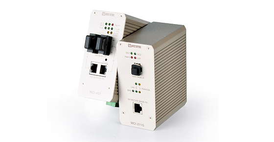 Industrial Ethernet to Fiber Media Converters by Westermo.